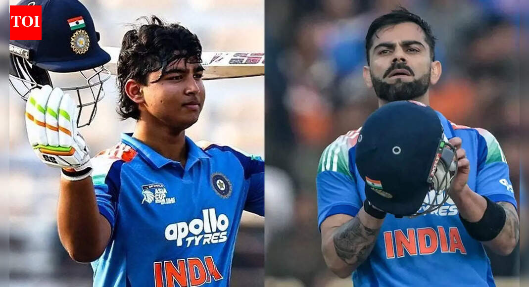 Vaibhav Suryavanshi responds after overtaking Virat Kohli as India's most searched personality in 2025 Vaibhav Suryavanshi responds after overtaking Virat Kohli as India's most searched personality in 2025