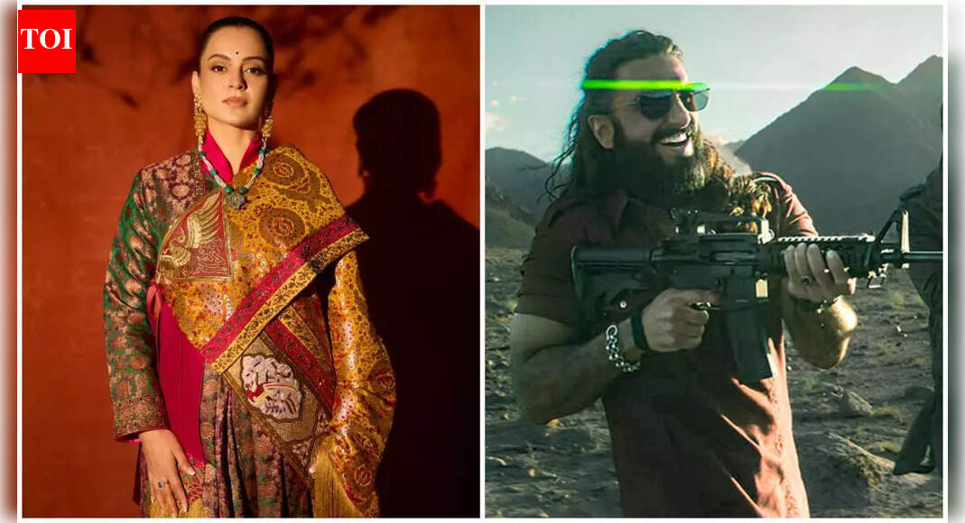 Kangana Ranaut reviews Ranveer Singh's Dhurandhar, praises Aditya Dhar as film crosses Rs 500 crore, 'Khoob kambal kutayi karo in Pakistani terrorists ki'
