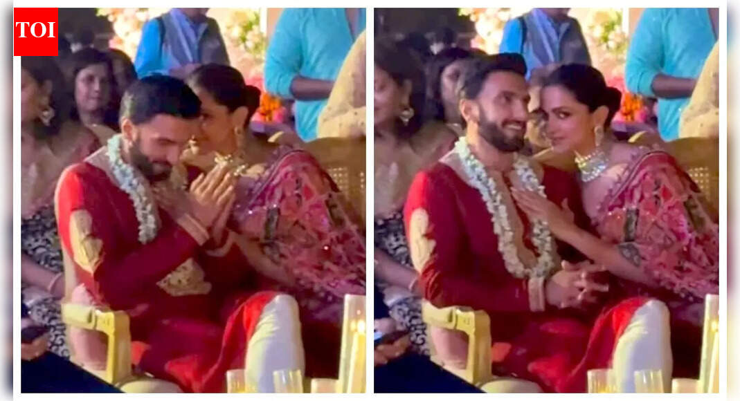 Ranveer Singh and Deepika Padukone give off major 'couple goals' as they attend family wedding in Goa - WATCH Ranveer Singh and Deepika Padukone give off major 'couple goals' as they attend family wedding in Goa - WATCH