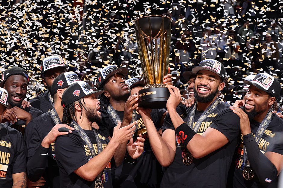 Knicks win Emirates NBA Cup over Spurs: 4 takeaways from the game Knicks win Emirates NBA Cup over Spurs: 4 takeaways from the game