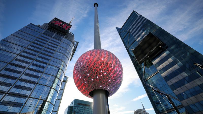 Times Square's got a dazzling new ball for the New Year's Eve drop, and it's the biggest one yet!