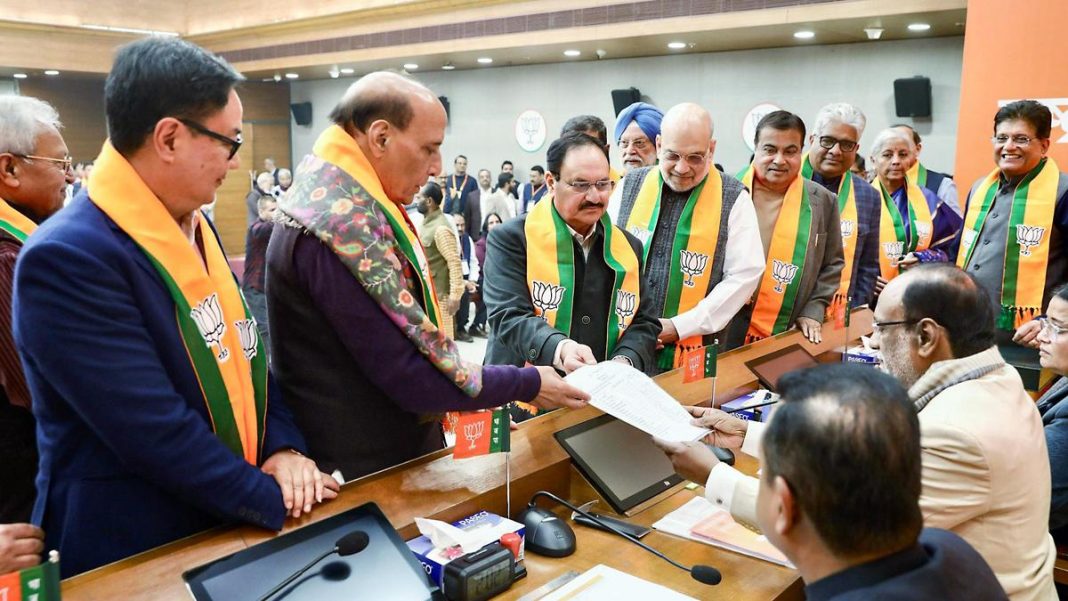 Nitin Nabin elected BJP president unopposed