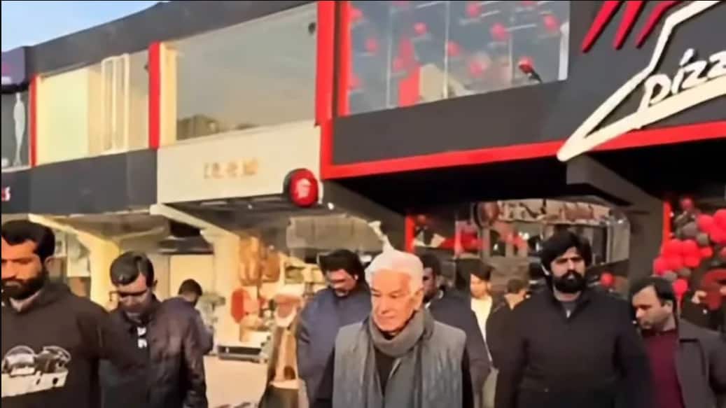 Pakistan defence minister Khawaja Asif faces backlash over fake Pizza Hut inauguration