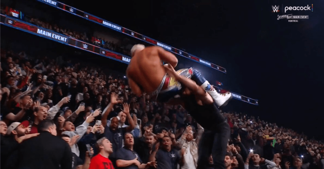 Rhodes and Fatu's 'Non-Match' Stuns Saturday Night's Main Event Crowd