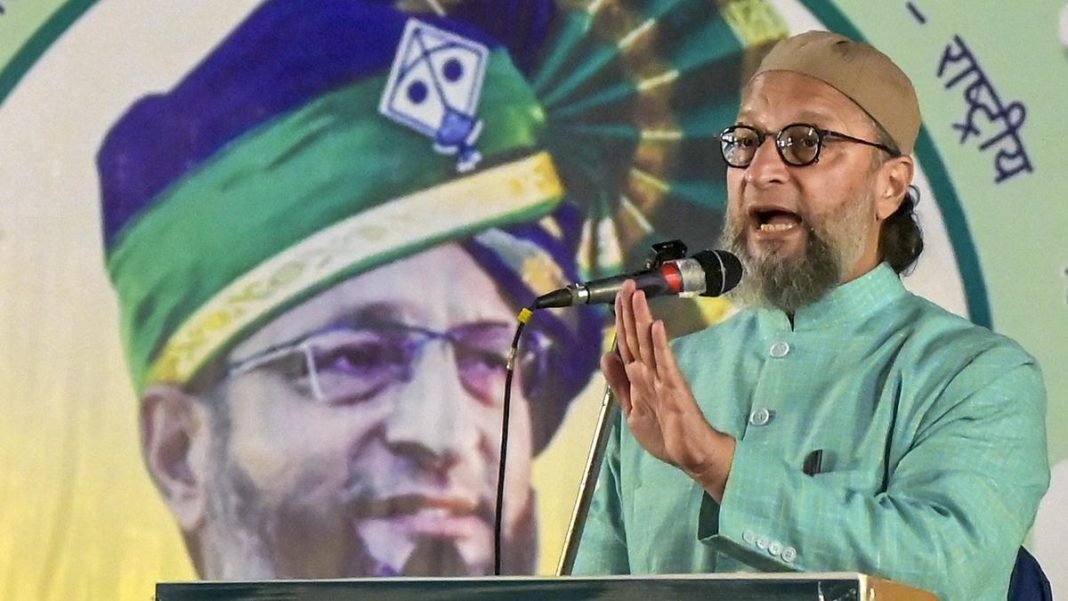 Owaisi targets Congress over UAPA, denial of bail to Khalid and Imam