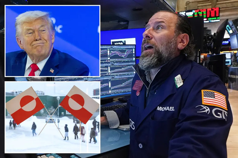 Dow soars 400 points as stocks rally for a second straight day after Trump cancels Greenland tariffs.