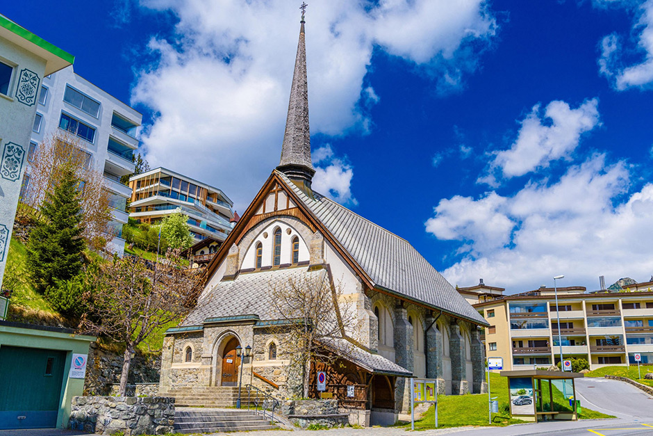 USA House: The converted church that became a MAGA hub in Davos.