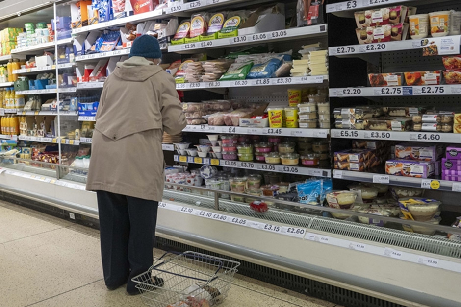 UK annual CPI inflation rises to 3.4% in December vs. 3.3% forecast