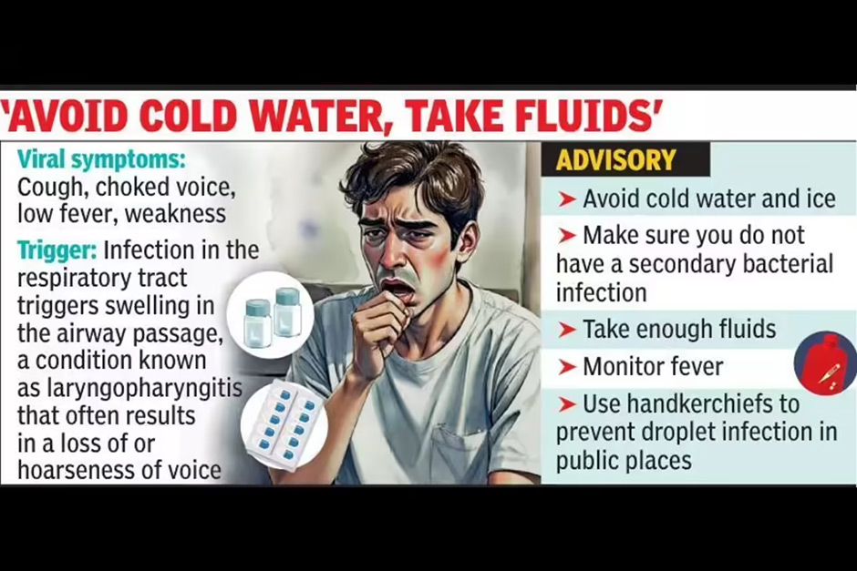 Temp see-saw unleashes viruses, leads to cough-and-cold flare-up
