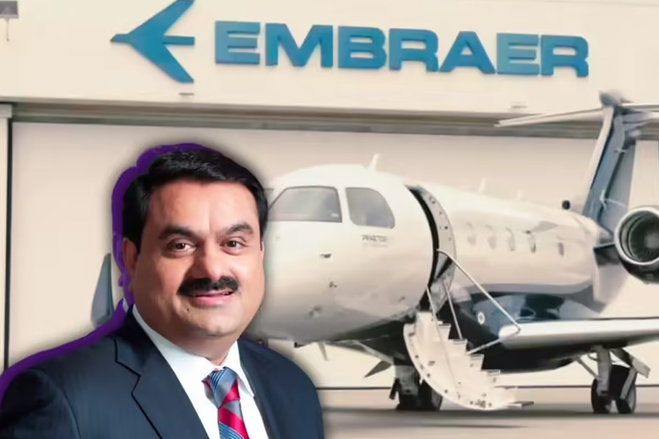 Adani takes a bigger bet on India’s skies with Embraer pact to build commercial planes