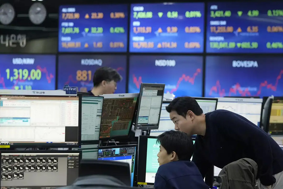 Asian stocks are looking up thanks to new US data, and everyone’s watching the Bank of Japan