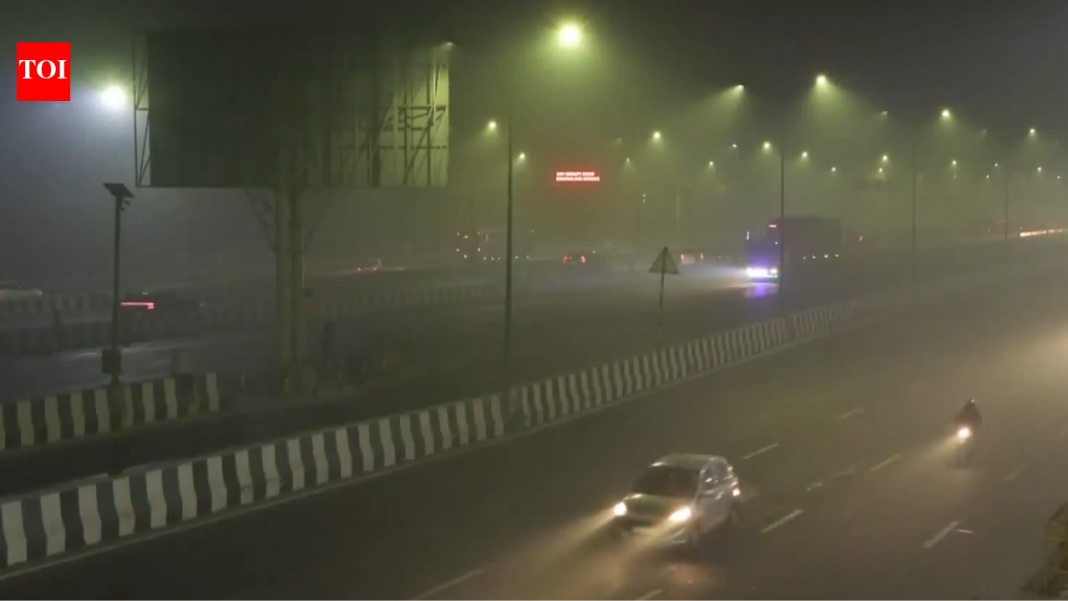 Smog shrouds Delhi-NCR: AQI in ‘very poor’ zone at 379; rain may bring relief