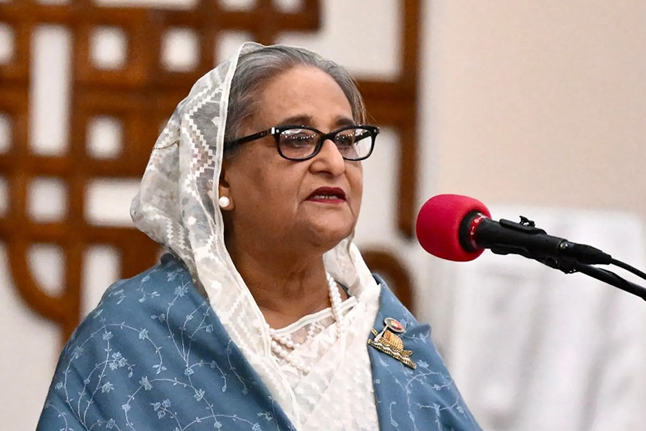 ‘Murderous, fascist Yunus’: Hasina calls for overthrow of ‘puppet regime’ in Bangladesh; unveils 5-point plan