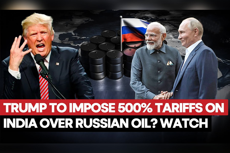 Trump backs Russia sanctions bill proposing 500% tariff; targets India, China & Brazil over oil purchases