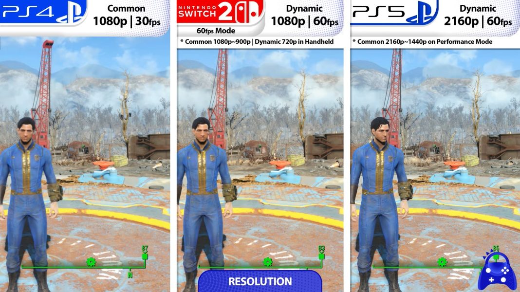 Fallout 4 Graphics Face-Off: How a 'Switch 2' Could Stack Up Against PS4 & PS5 Fallout 4 Graphics Face-Off: How a 'Switch 2' Could Stack Up Against PS4 & PS5