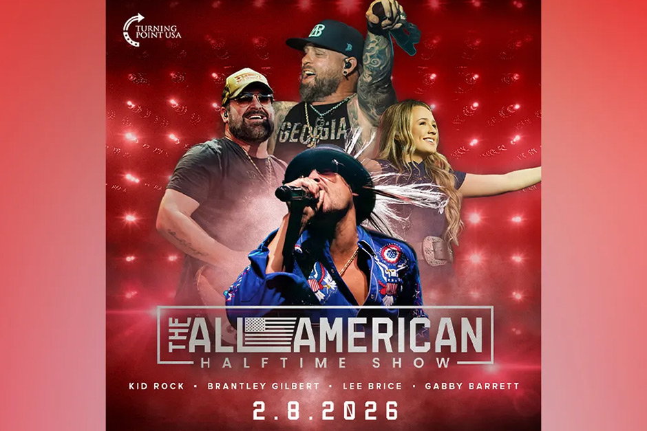 The lineup for Turning Point USA’s alternative Super Bowl halftime show is finally here! The lineup for Turning Point USA’s alternative Super Bowl halftime show is finally here!