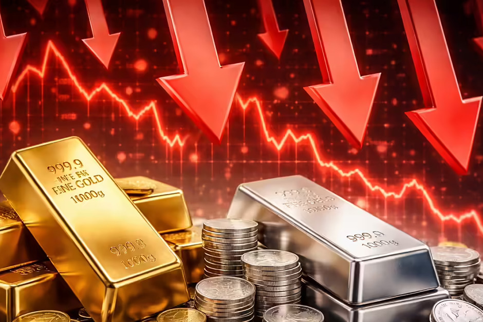 Gold, silver prices drop sharply ahead of Budget speech, hit lower circuit