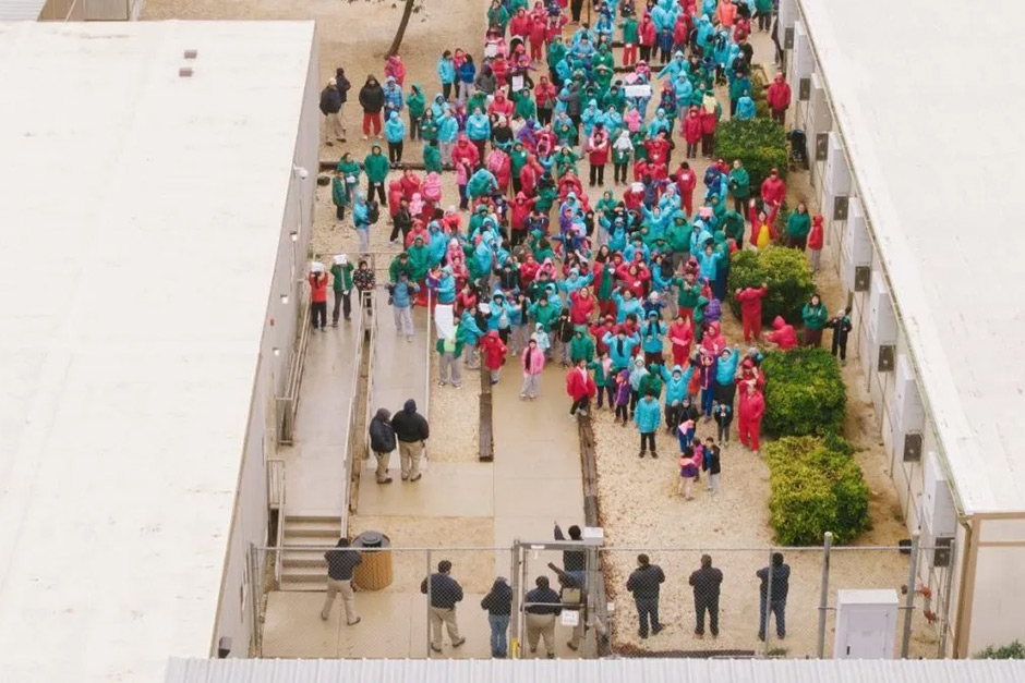 ICE locks down Texas detention center because of measles