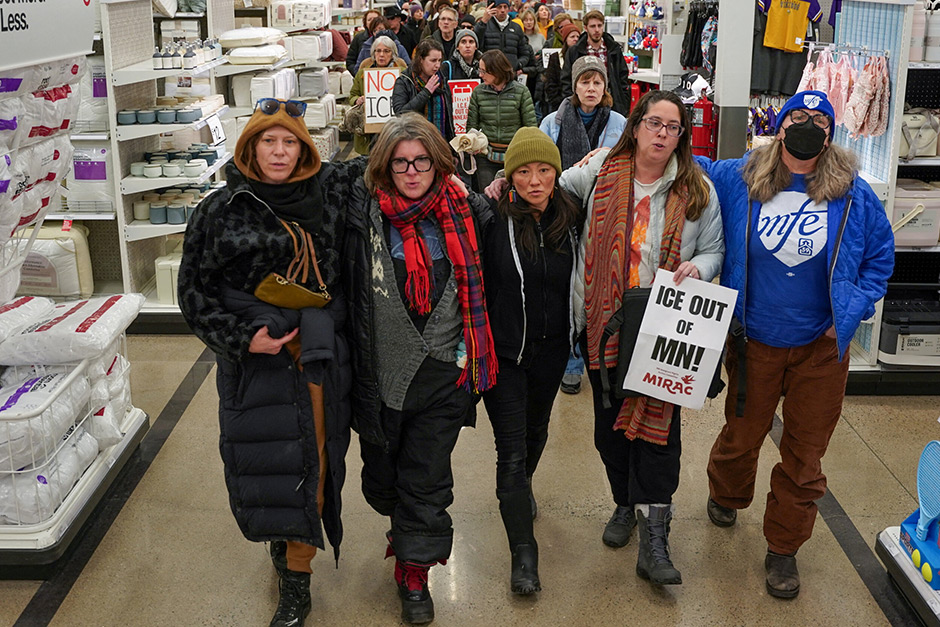 Target pressured by multi-state protests over Minnesota immigration crackdown Target pressured by multi-state protests over Minnesota immigration crackdown