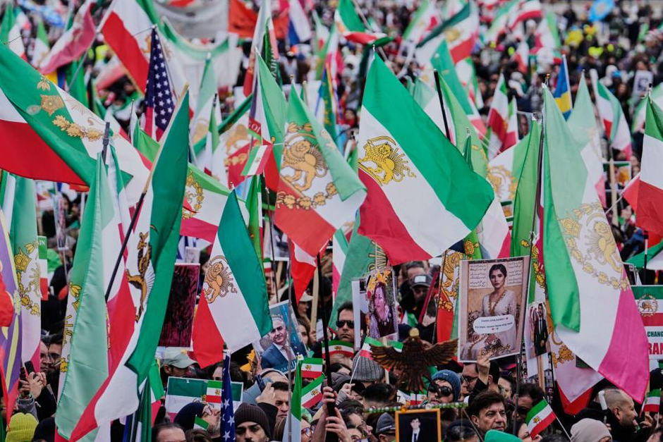 Iran's crown prince says Tehran staying in power 'sends a clear signal to every bully.' Iran's crown prince says Tehran staying in power 'sends a clear signal to every bully.'