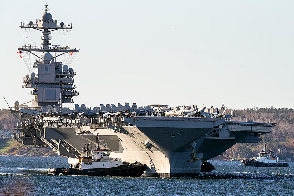 USS Gerald R Ford arrives near Israel as US Navy downplays dirty ‘sewage’ problem, ahead of possible Iran strike USS Gerald R Ford arrives near Israel as US Navy downplays dirty ‘sewage’ problem, ahead of possible Iran strike