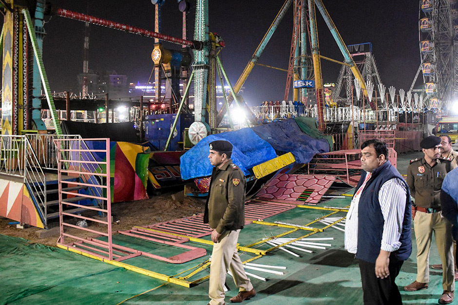 Surajkund swing tragedy: Ride operator, staffer arrested; CM Saini’s strict order Surajkund swing tragedy: Ride operator, staffer arrested; CM Saini’s strict order