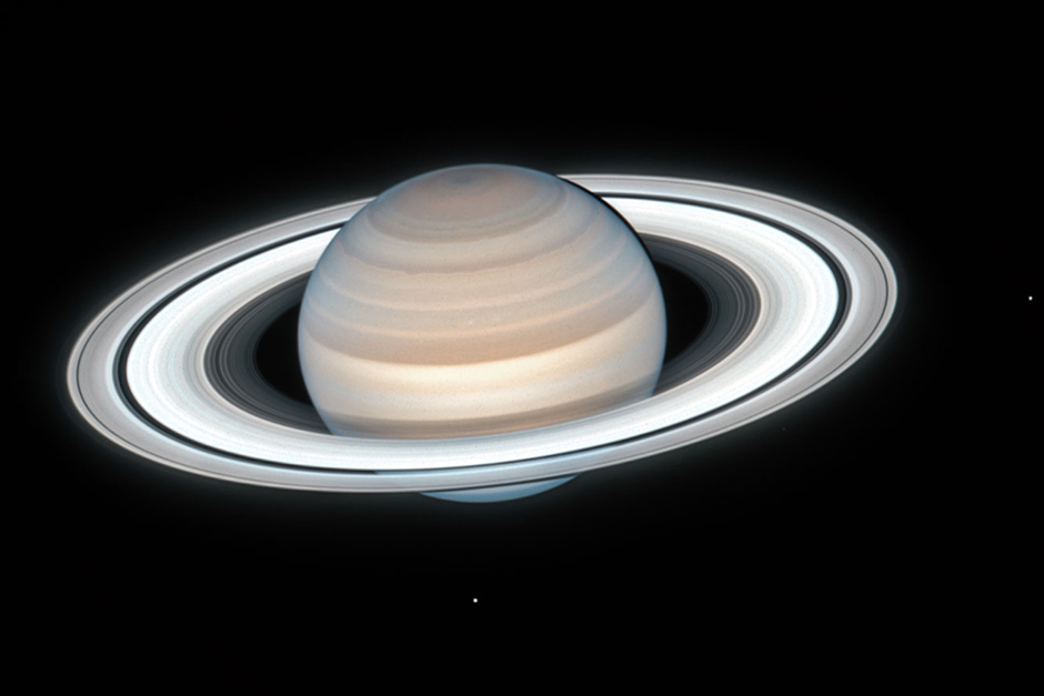 A new study says Saturn’s rings came from two moons crashing together about 100 million years ago.