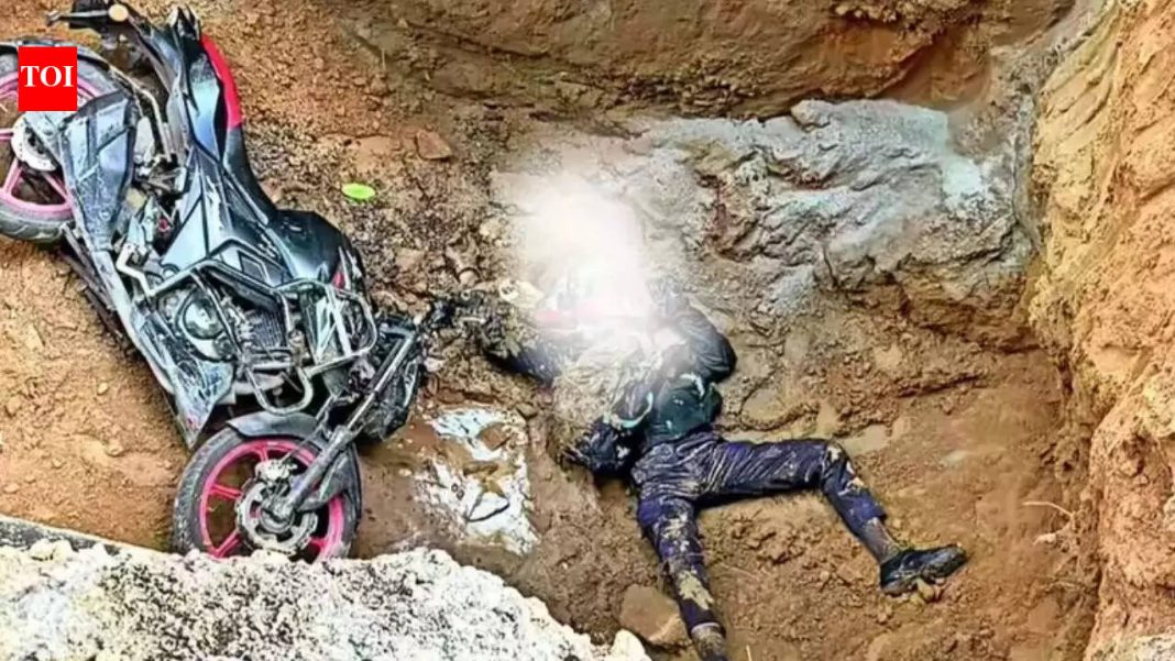 Delhi biker death case: Contractor who’d dug pit came, saw and left as victim lay there for hours