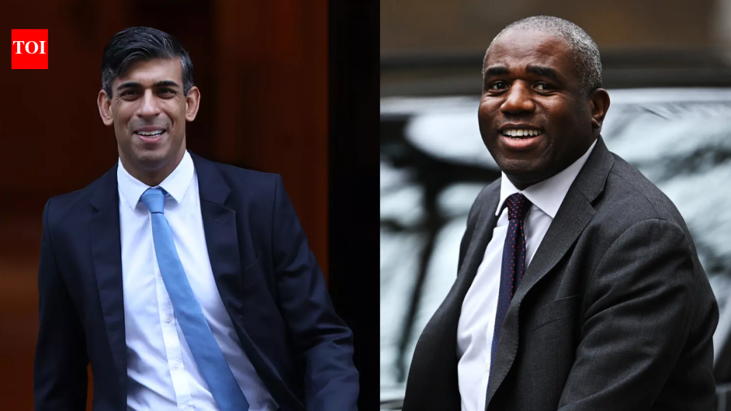 'Great son of India': UK deputy PM David Lammy, Rishi Sunak trade stories of their Indian heritage 'Great son of India': UK deputy PM David Lammy, Rishi Sunak trade stories of their Indian heritage