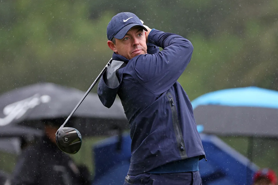 McIlroy Battles Elements, Leads Early at Stormy Genesis Invitational McIlroy Battles Elements, Leads Early at Stormy Genesis Invitational