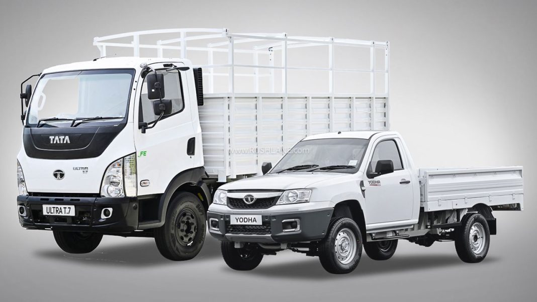 Tata Motors Bags Order To Export 70k Yodha Pickup and Ultra T.7 Trucks