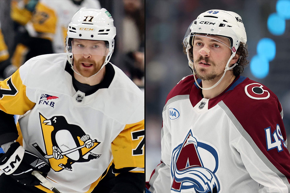 The Penguins have traded for defenseman Samuel Girard and a 2028 second-rounder, sending Brett Kulak to Colorado.