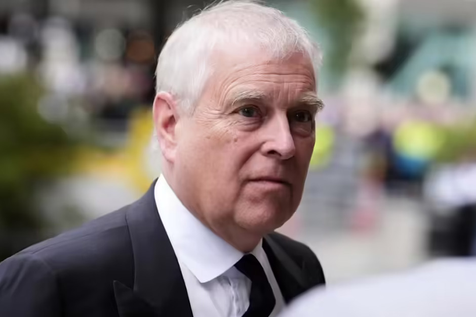 The government is looking at dropping Andrew from the royal succession.