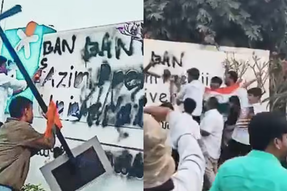 ‘Anti-national views’: Talk on Kashmir incident sparks protest at Azim Premji University in Bengaluru; 25 ABVP activists detained