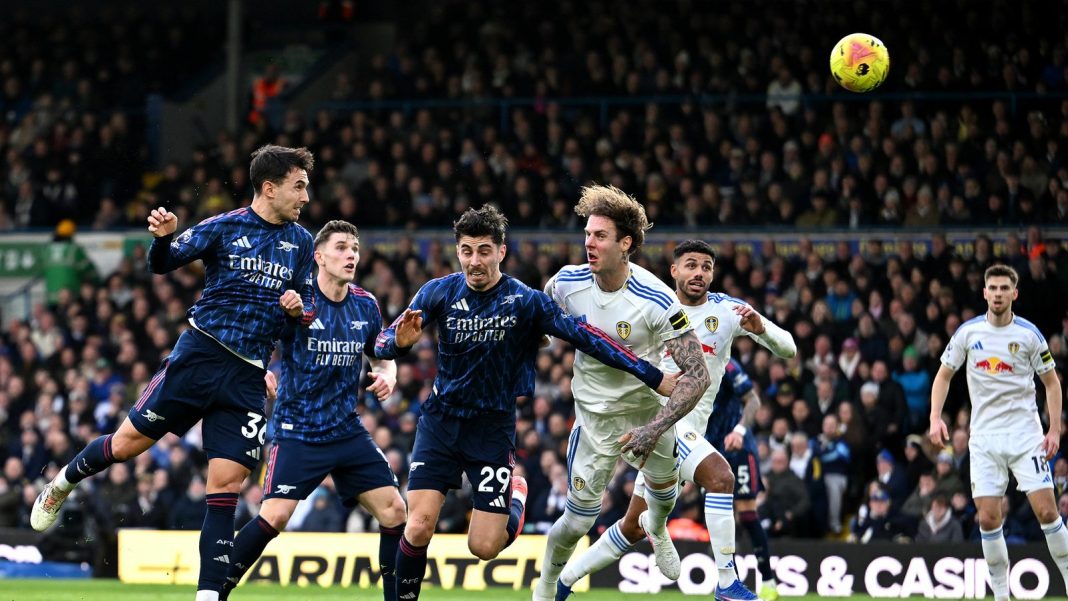 Report: Leeds United 0-4 Arsenal