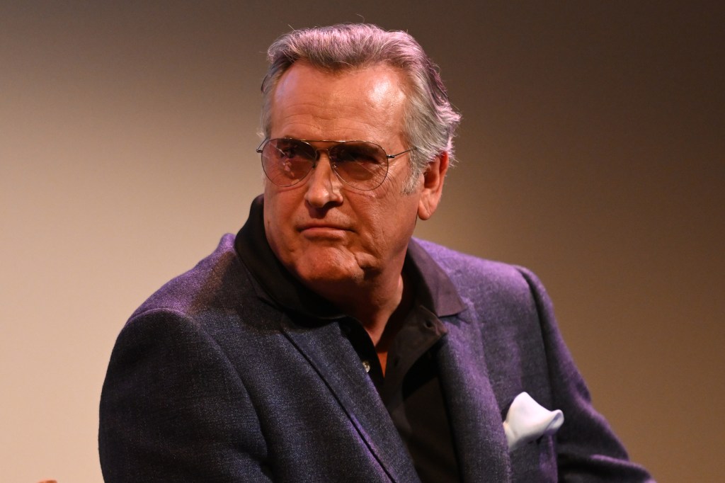Bruce Campbell shares cancer diagnosis, stepping back from fan conventions for his health. Bruce Campbell shares cancer diagnosis, stepping back from fan conventions for his health.