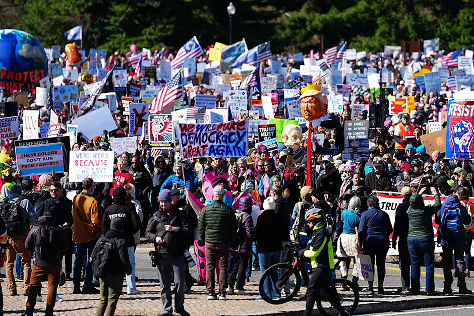 U.S. cities are seeing ‘No Kings’ protests – here’s the latest.