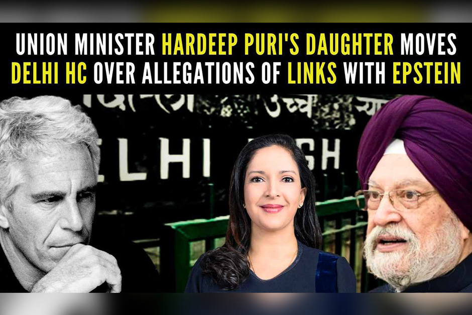 Union Minister Hardeep Puri’s Daughter Moves Delhi High Court Against ‘Defamatory’ Content Linking Her To Jeffery Epstein