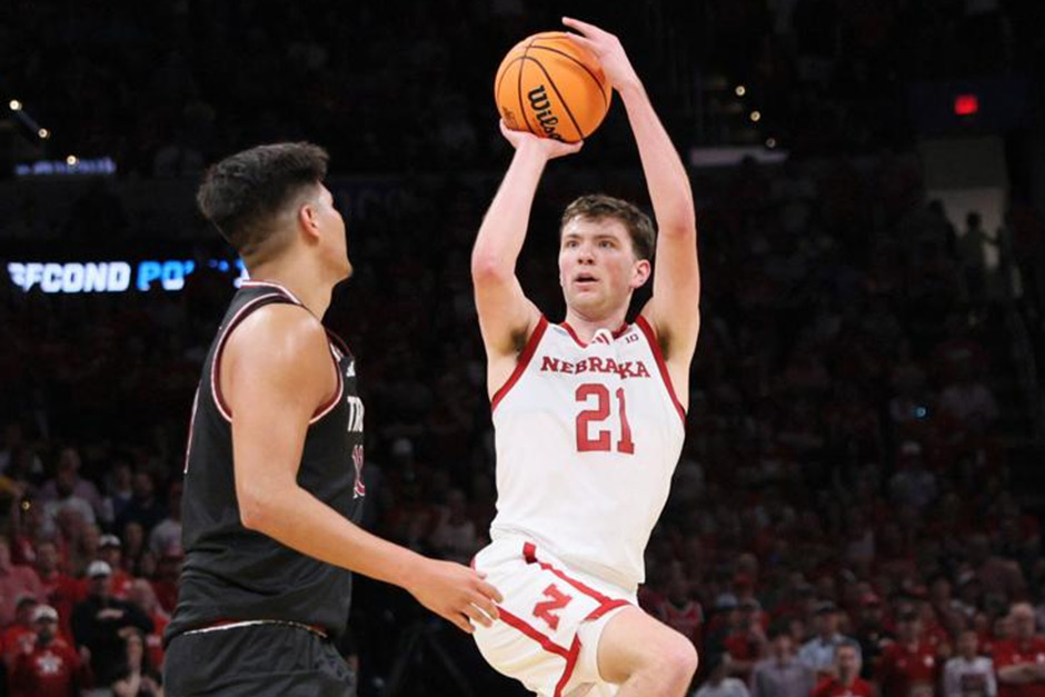 The Iowa-Nebraska Sweet 16 game hits close to home for Payton Sandfort.