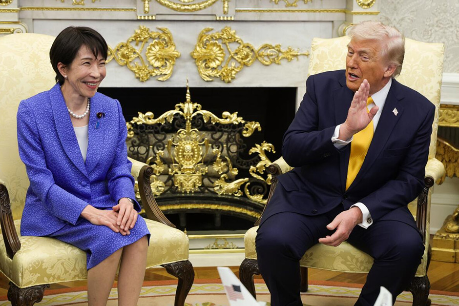 Trump’s ‘why didn’t you tell me about Pearl Harbor?’ joke catches Japan PM off guard. Her reaction is viral