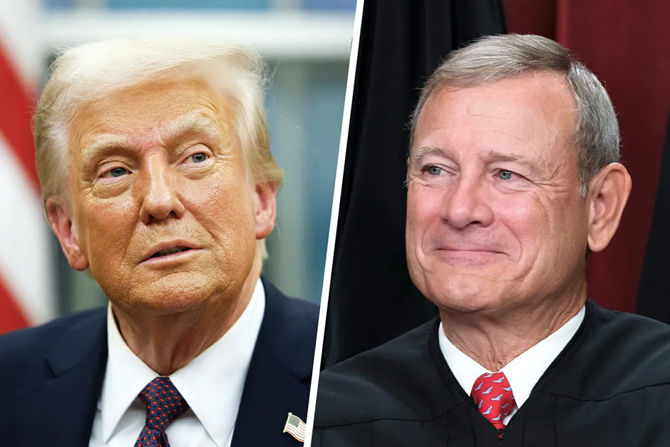 Roberts stands up for the Supreme Court amid Trump’s attacks.