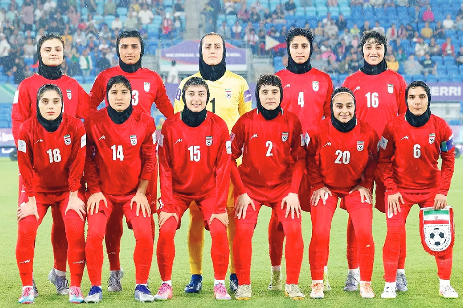 Australia grants asylum to six members of the Iranian women’s soccer team.