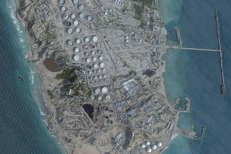 Trump says the U.S. hit Kharg Island, the heart of Iran’s oil industry.