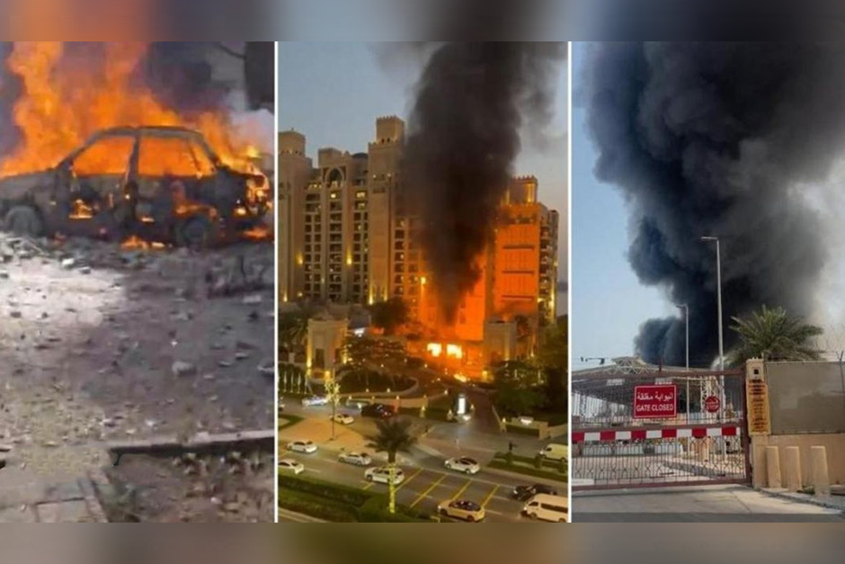 More unrest in Iran as Tehran hits back at US bases and allies across the Middle East.