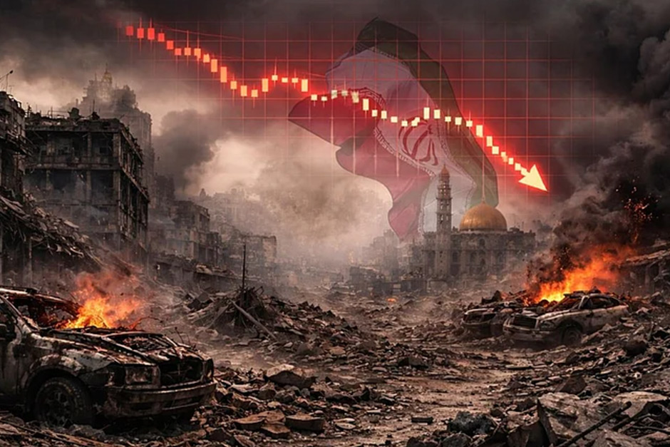 Dow Plunges 1,100 Points; Oil Prices Spike on Iran Conflict