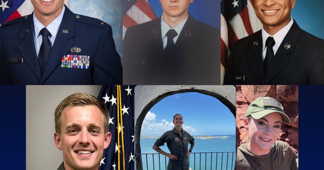 U.S. service members killed in refueling aircraft crash in Iraq identified as Ohio National Guard members and Florida-based crew - CBS News