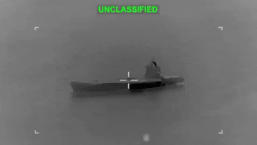‘Mission to sink navy’: US Central Command shares video of strike on Iranian drone carrier
