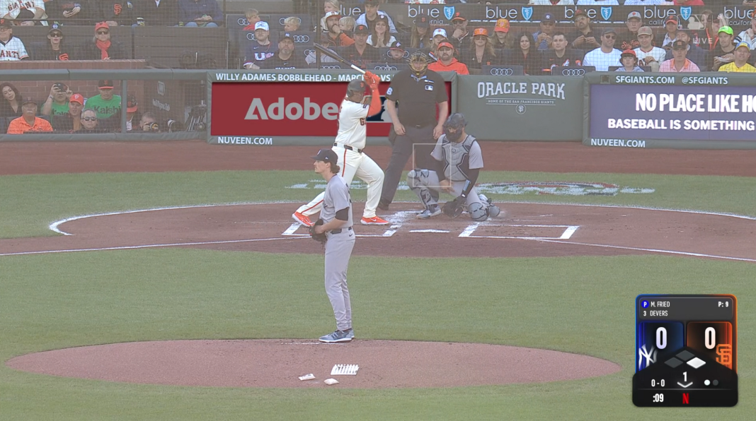 Netflix's constant ads ruined the SF Giants' first at-bats.