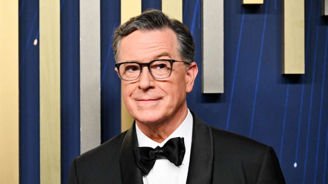 Stephen Colbert will co-write the next 'Lord of the Rings' movie once he leaves late night. Stephen Colbert will co-write the next 'Lord of the Rings' movie once he leaves late night.