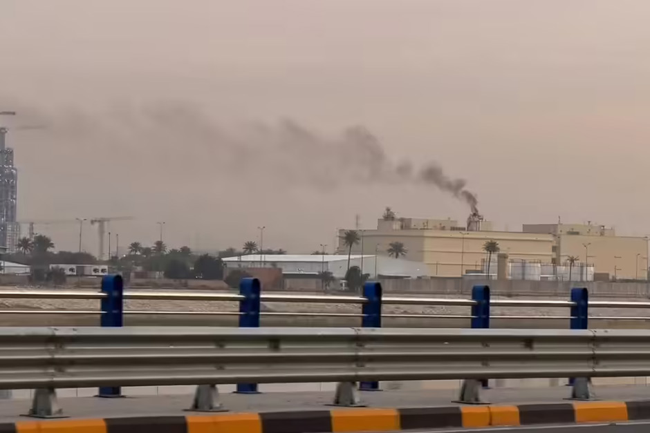 Drone strikes hit the US embassy in Iraq, even as the UAE reopens its skies after Iran’s missile threats.